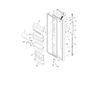 Frigidaire GHSC39EEPW1 refrigerator door diagram