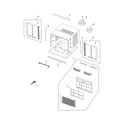 Frigidaire FAA084P7AENG3 recommended spare parts diagram