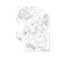 Frigidaire FRS6R5ESBD ice maker diagram