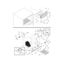 Frigidaire GLHT186HS2 system diagram