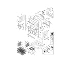 Kenmore Pro 79042003600 lower oven diagram
