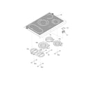 Kenmore Elite 79099513307 maintop diagram