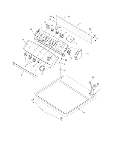 Controls/top panel