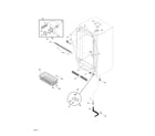 Kenmore 25327202700 cabinet diagram