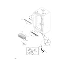 Kenmore 25327042700 cabinet diagram