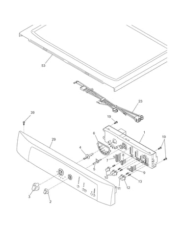Controls/top panel