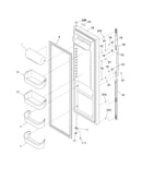 Refrigerator door