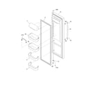 Frigidaire FRS6LC8FS6 refrigerator door diagram