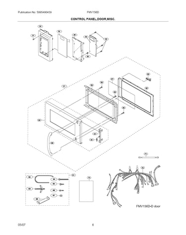 Control panel/door/misc