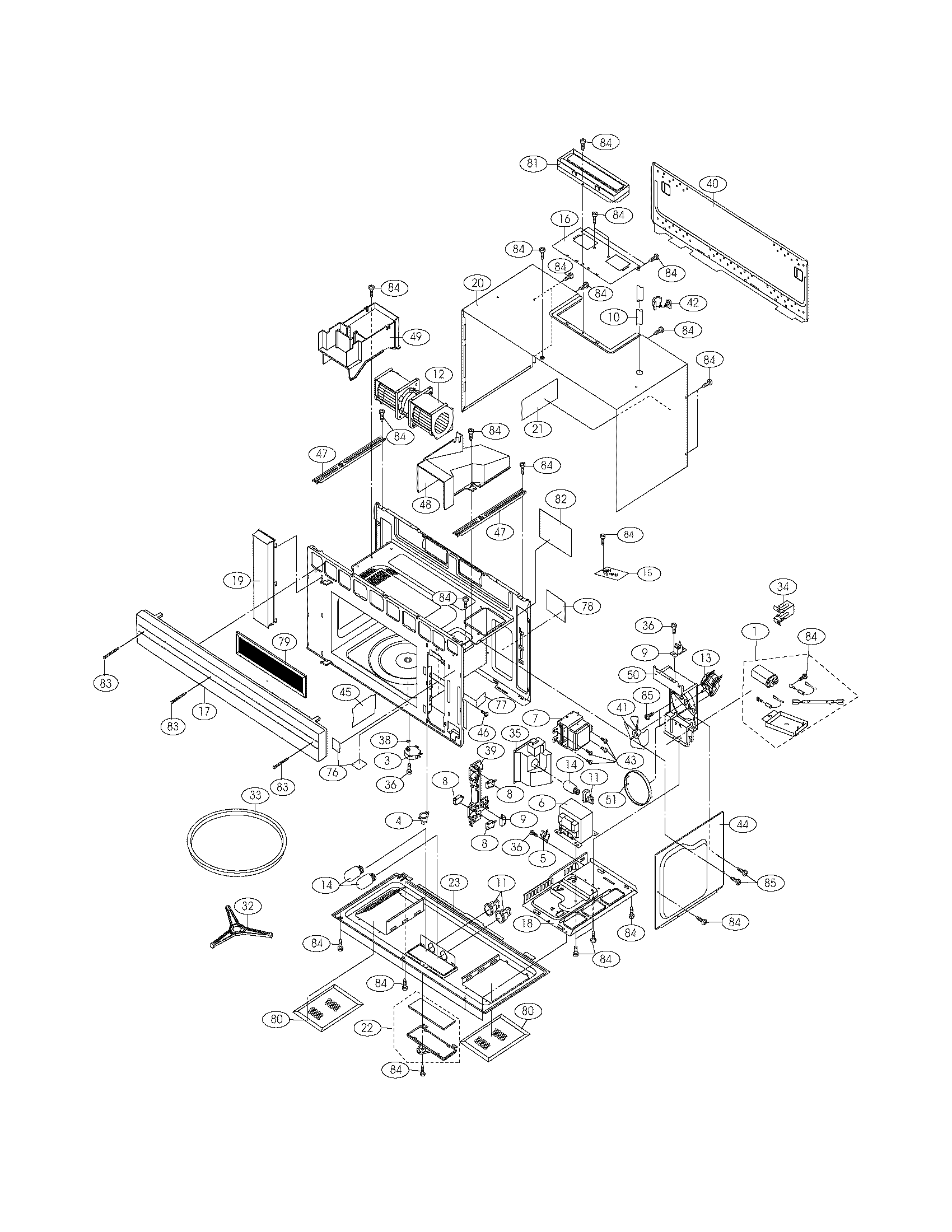 Oven/cabinet