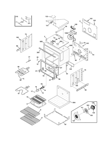 Upper oven