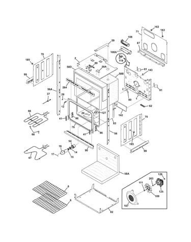 Lower oven