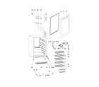 Frigidaire PLWC486GS0 recommended spare parts diagram