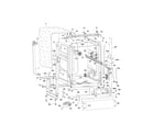 Frigidaire FMB330RGC0 tub diagram