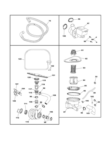 Motor & pump
