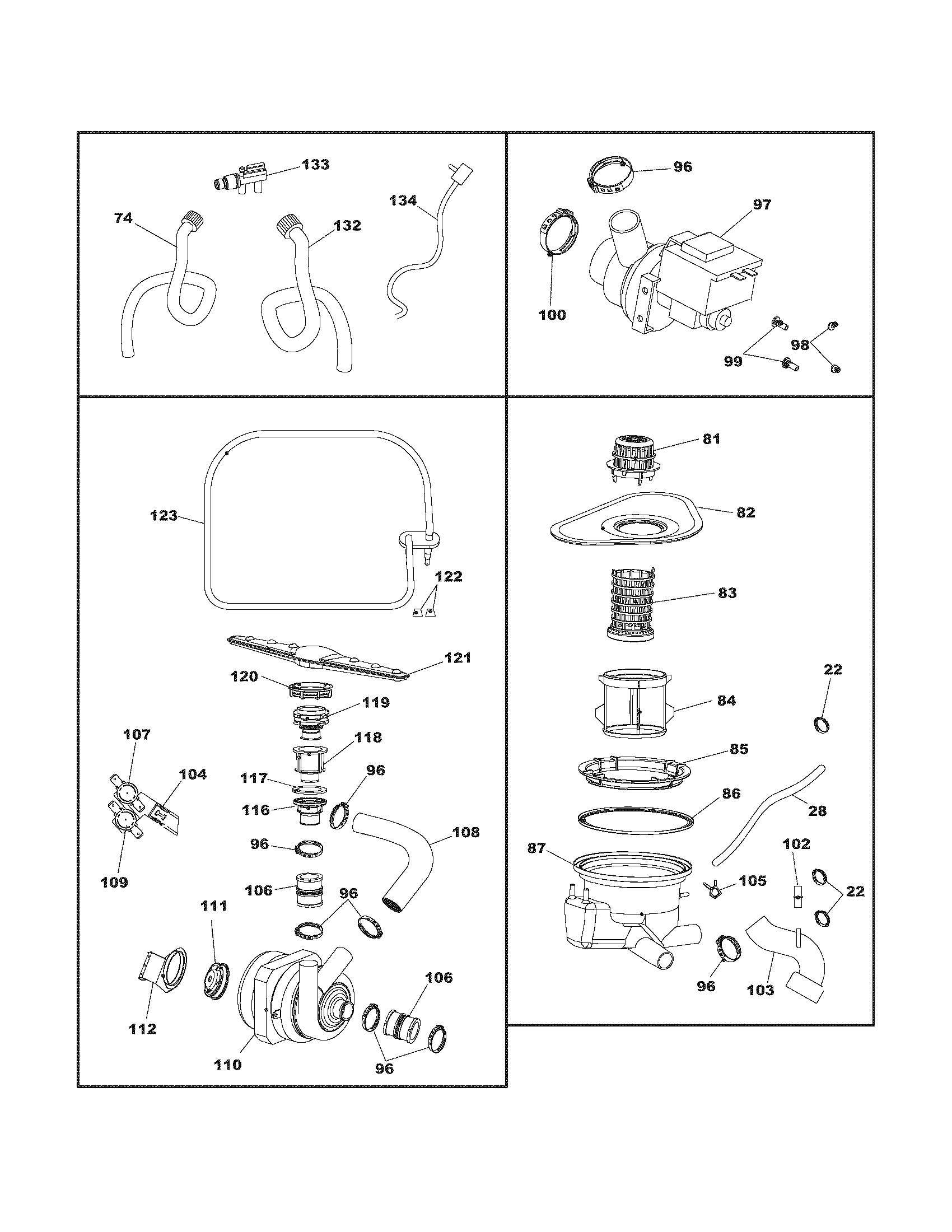 Motor & pump