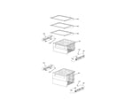 Electrolux E42BS75EPS shelves-freezer diagram