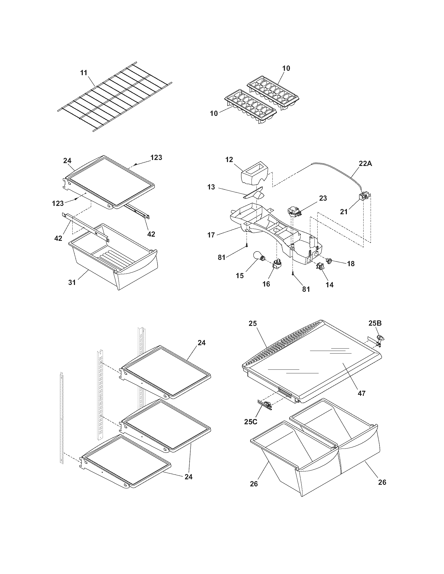 Shelves
