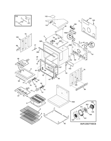 Upper oven