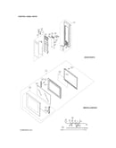 Control panel/door