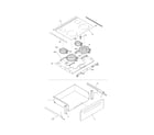 Kenmore 79046591503 top/drawer diagram