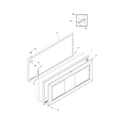 Gibson GFC0924FWA door diagram