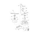 Frigidaire GLD2250RDB3 motor & pump diagram