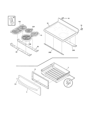 Top/drawer