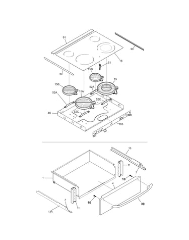 Top/drawer