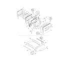 Kenmore 79030473403 door/drawer diagram