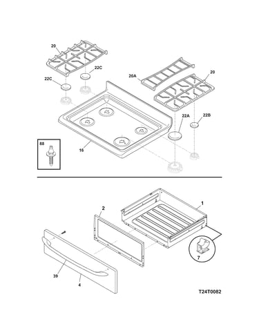 Top/drawer