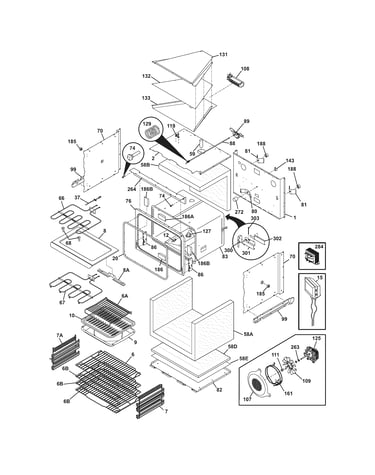 Upper oven