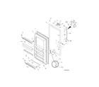 Kenmore Elite 25326082101 door diagram