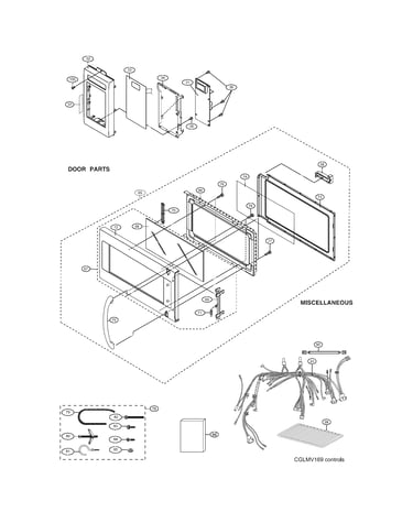 Control panel/door/misc