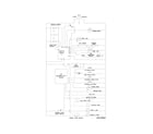 Frigidaire FRS6LE4FW7 wiring schematic diagram