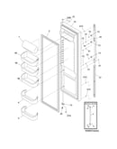 Refrigerator door