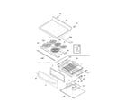 Kenmore 7909642340D top/drawer diagram