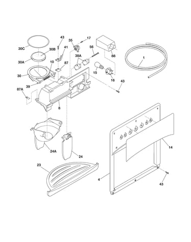 Ice & water dispenser