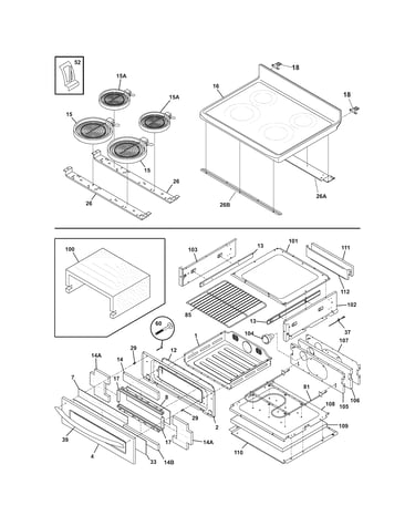 Top/drawer