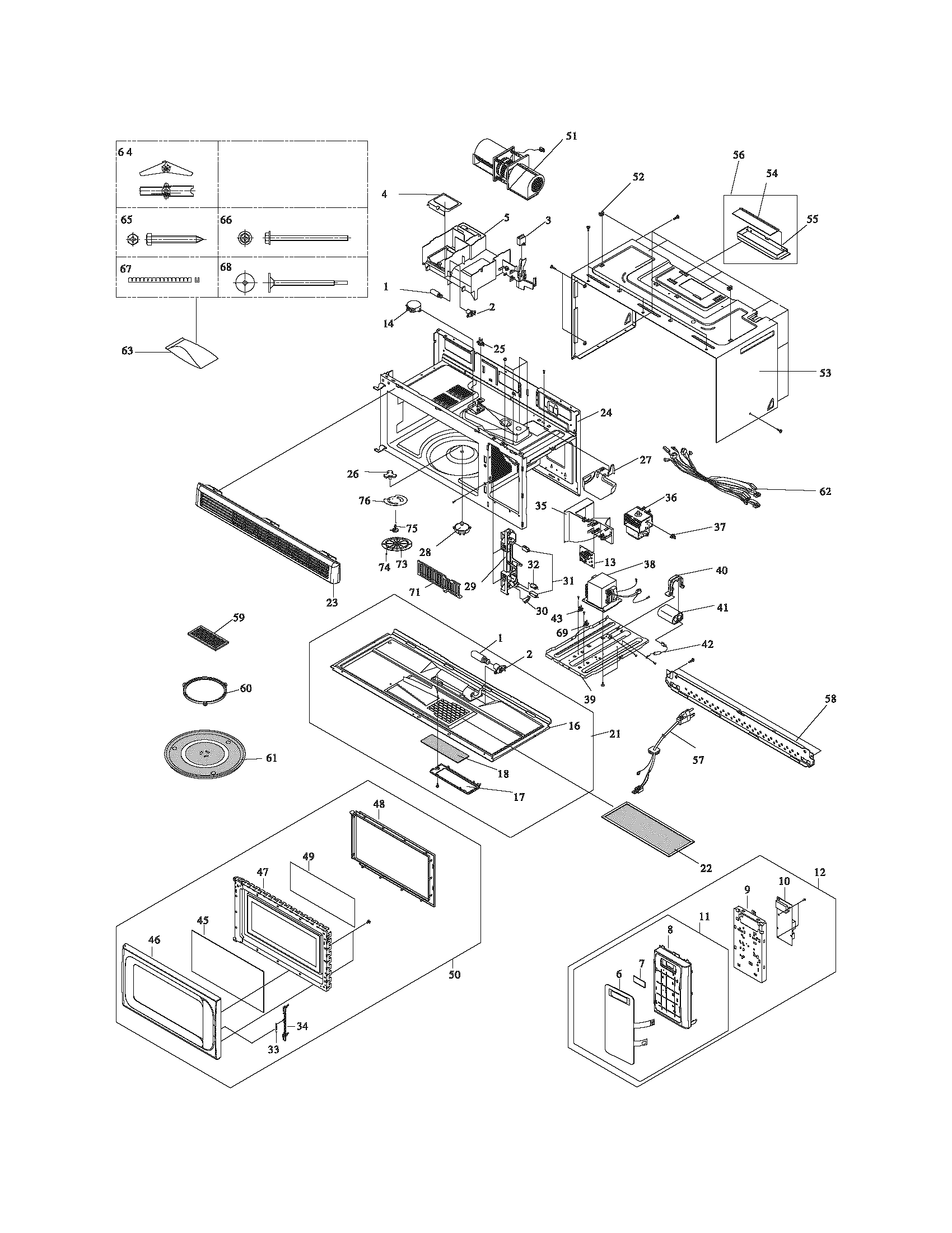 Recommended spare parts