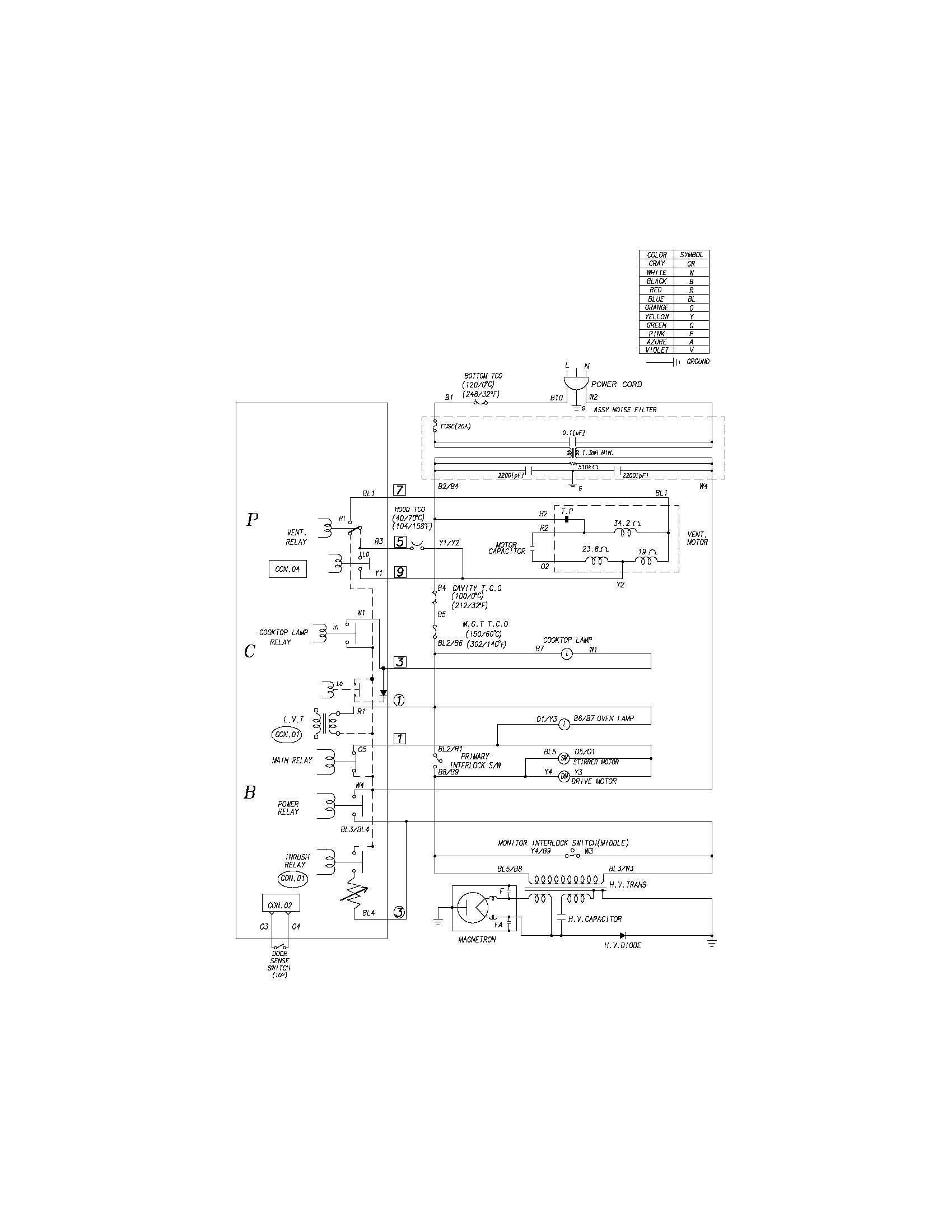 Wiring schematic
