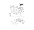 Frigidaire FGFBZ90GCA top/drawer diagram