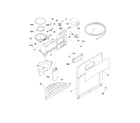 Crosley CRSE264FQ3 ice & water dispenser diagram