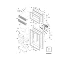 Kenmore Elite 25374220700 door diagram