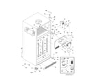 Kenmore Elite 25374223700 cabinet diagram