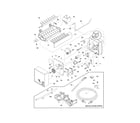 Kenmore Elite 25374220700 ice maker diagram