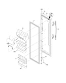 Refrigerator door