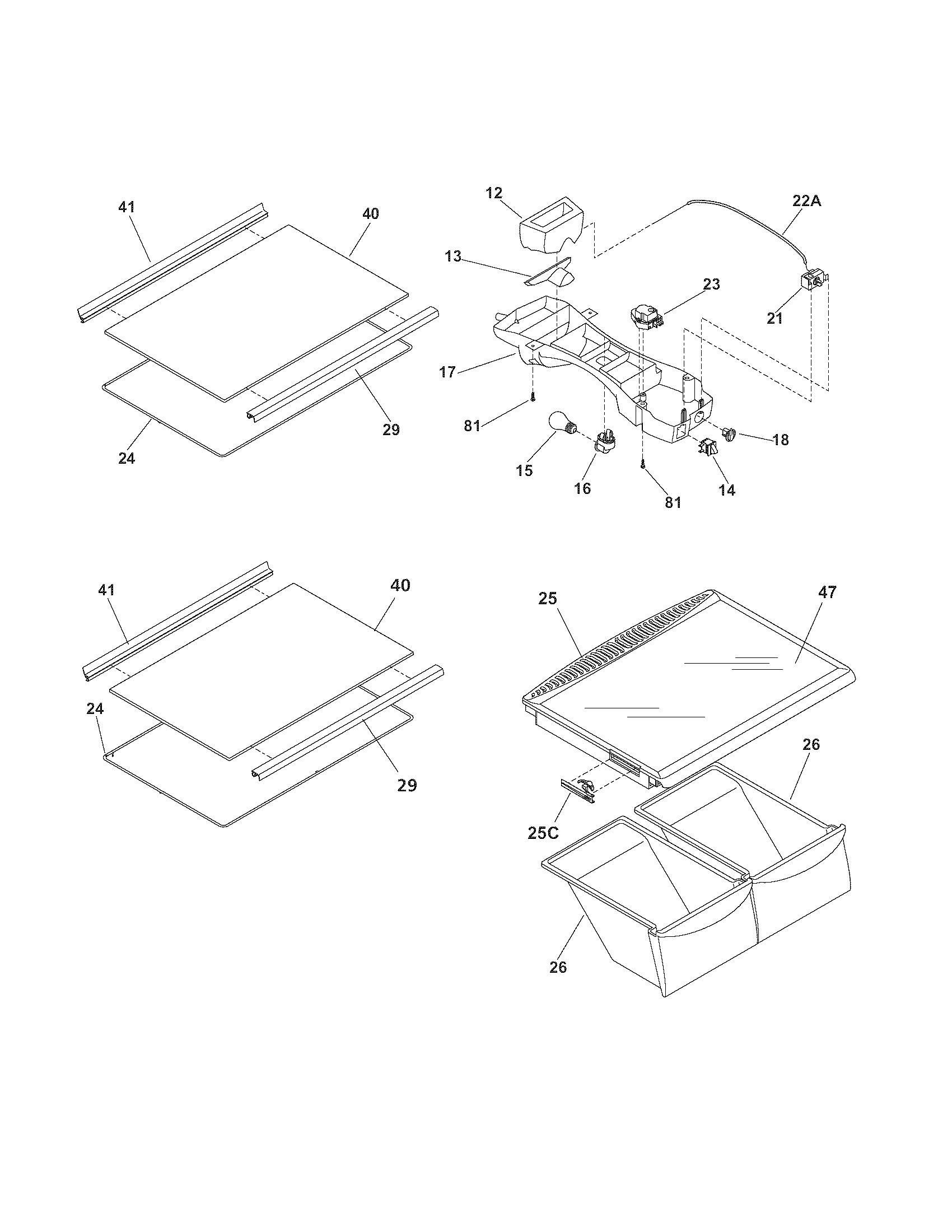 Shelves
