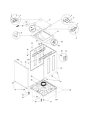 Lower cabinet/top