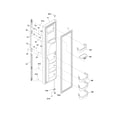 Frigidaire FRSHB5EHPB3 freezer door diagram